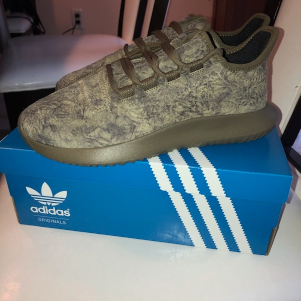 Adidas Tubular Shadow Leather Sneakers - Picture 2 of 8